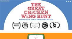 Desktop Screenshot of chickenwinghunt.com