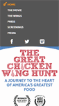 Mobile Screenshot of chickenwinghunt.com